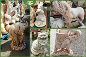 Statue Animali in Polvere di Marmo
